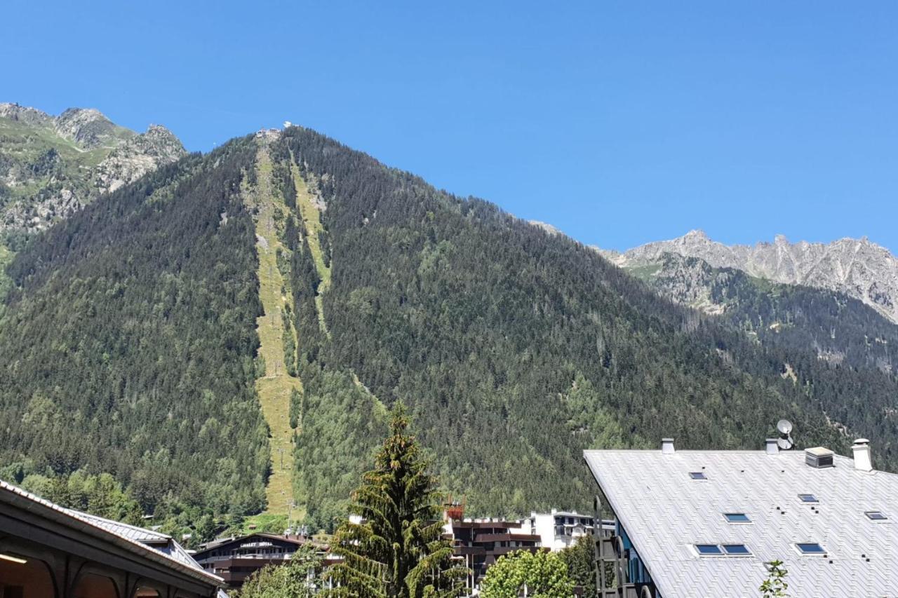 Nice 32M With Balcony View On The Mountain Chamonix Dış mekan fotoğraf